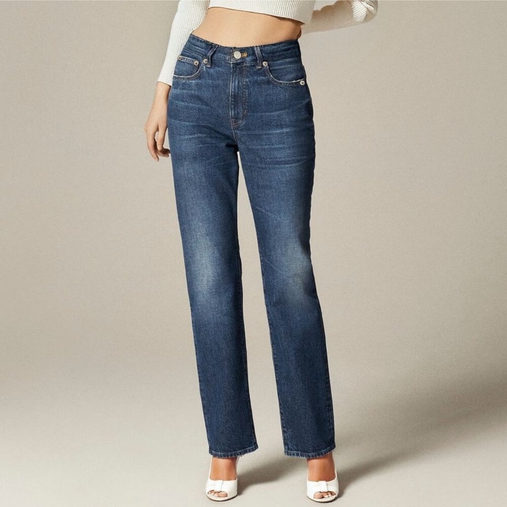 J. Crew Blue Straight Leg Jeans